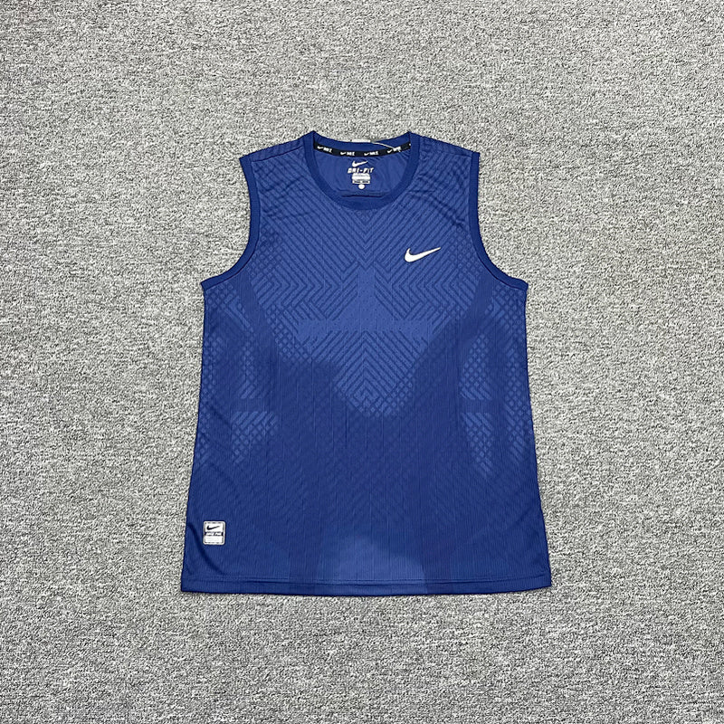 Nike Men's Dri-FIT Pro Graphic Sleeveless Training Tank Top – Athletic Workout Shirt