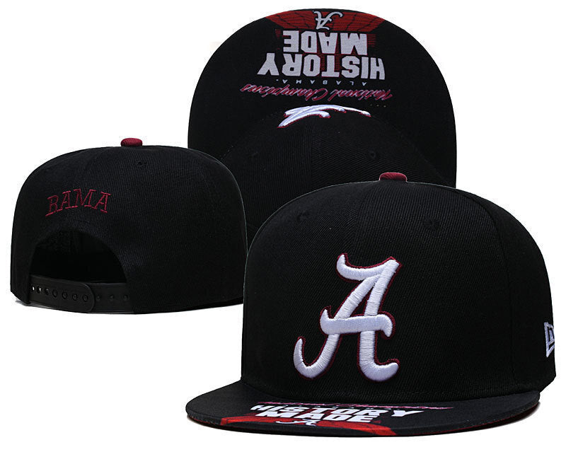 NCAA Vintage Team Snapback Cap – Script A & Big Al Elephant Mascot Embroidered Baseball Hat