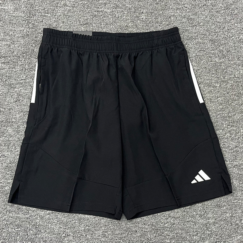 Adidas Men's Colorblock Training Shorts – Lightweight Athletic Running Shorts with Zip Pockets