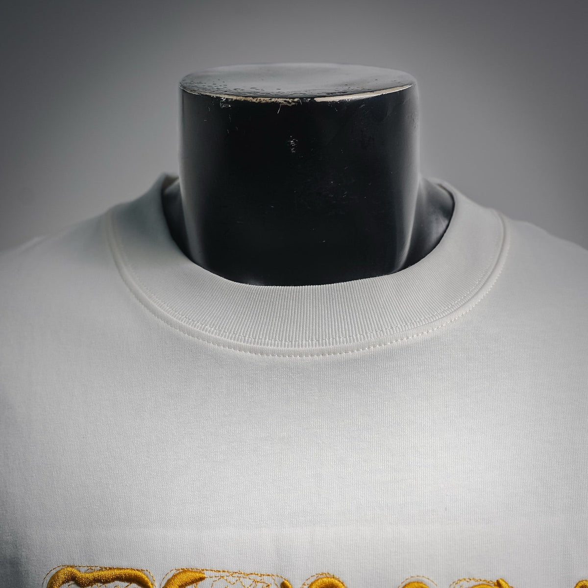 Fendi Embroidered FENDI ROMA Logo Cotton T-Shirt - White