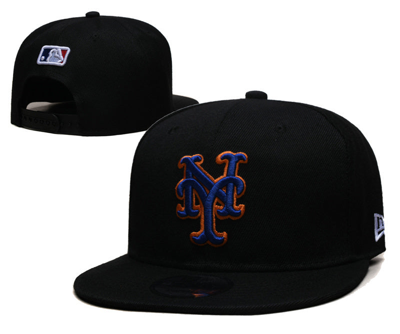 New York Mets Embroidered Snapback Hat - Premium MLB Adjustable Baseball Cap