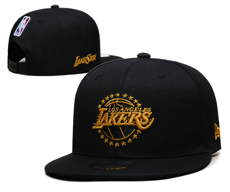 Los Angeles Lakers Embroidered Snapback Hat - Premium NBA Basketball Fan Cap