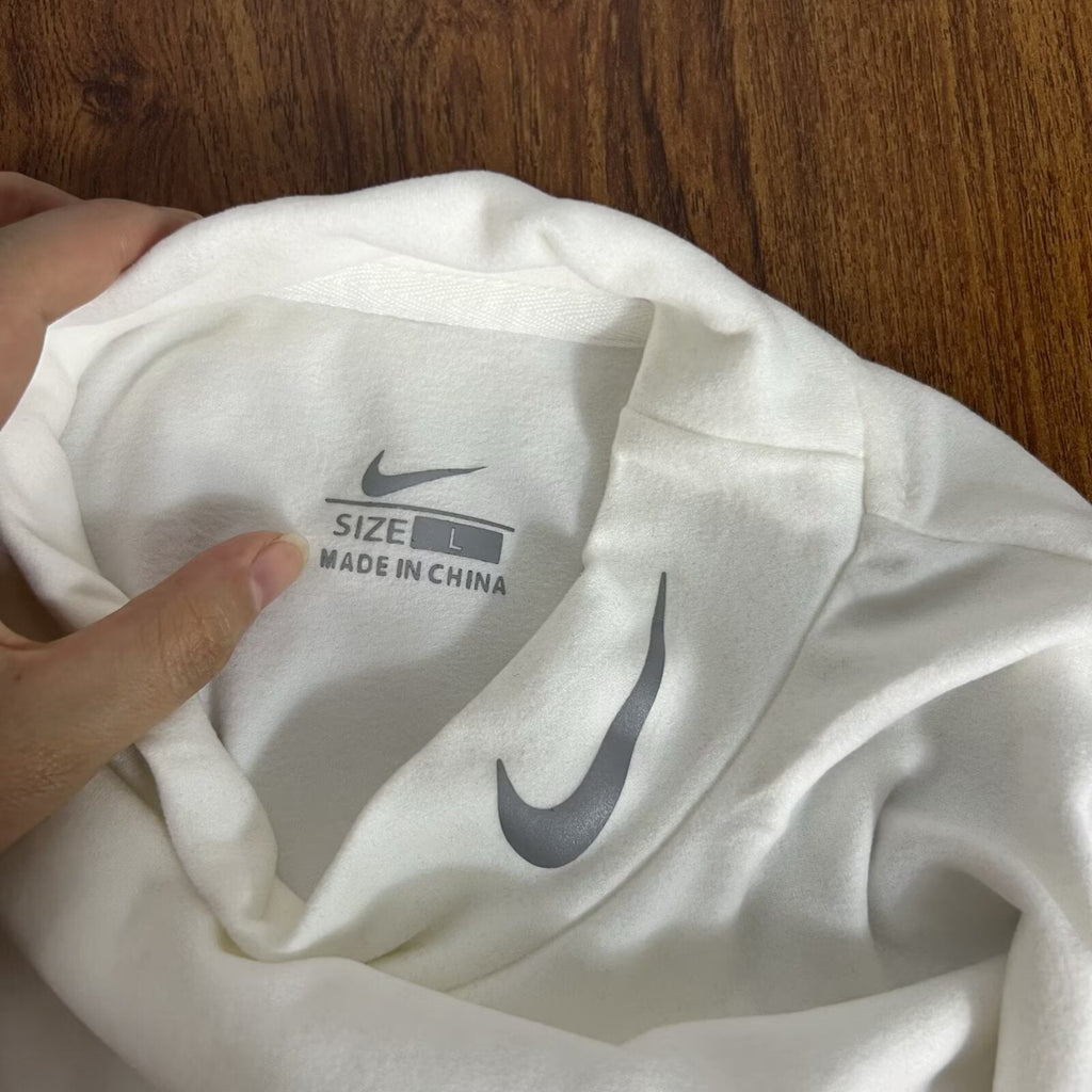 Nike Men's Mock-Neck Long-Sleeve Performance Shirt – Athletic Base Layer & Training Top