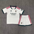 Real Madrid Home Jersey & Shorts Kit 2026/27 Season - Official Youth / Kids Football Set
