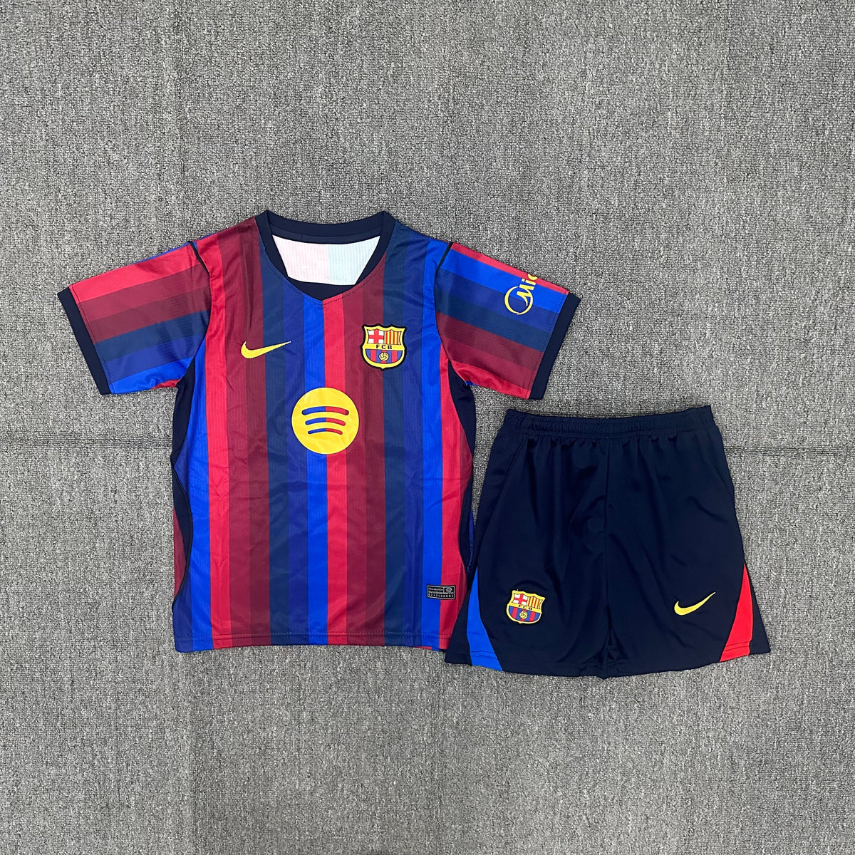 FC Barcelona Home Jersey & Shorts Kit 2026/27 Season - Official Youth / Kids Football Set