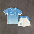 Manchester City Home Jersey & Shorts Kit 2026/27 Season - Official Youth / Kids Football Set