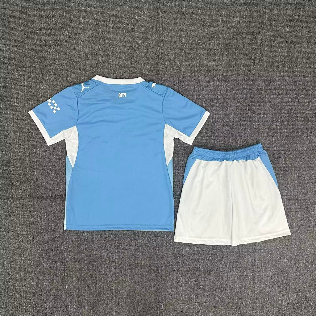 Manchester City Home Jersey & Shorts Kit 2026/27 Season - Official Youth / Kids Football Set