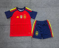 Spain FIFA World Cup 2026 Home Jersey & Shorts Kit - Official Youth / Kids Football Set