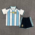 Argentina FIFA World Cup Home Jersey & Shorts Kit - Official Youth / Kids Football Set