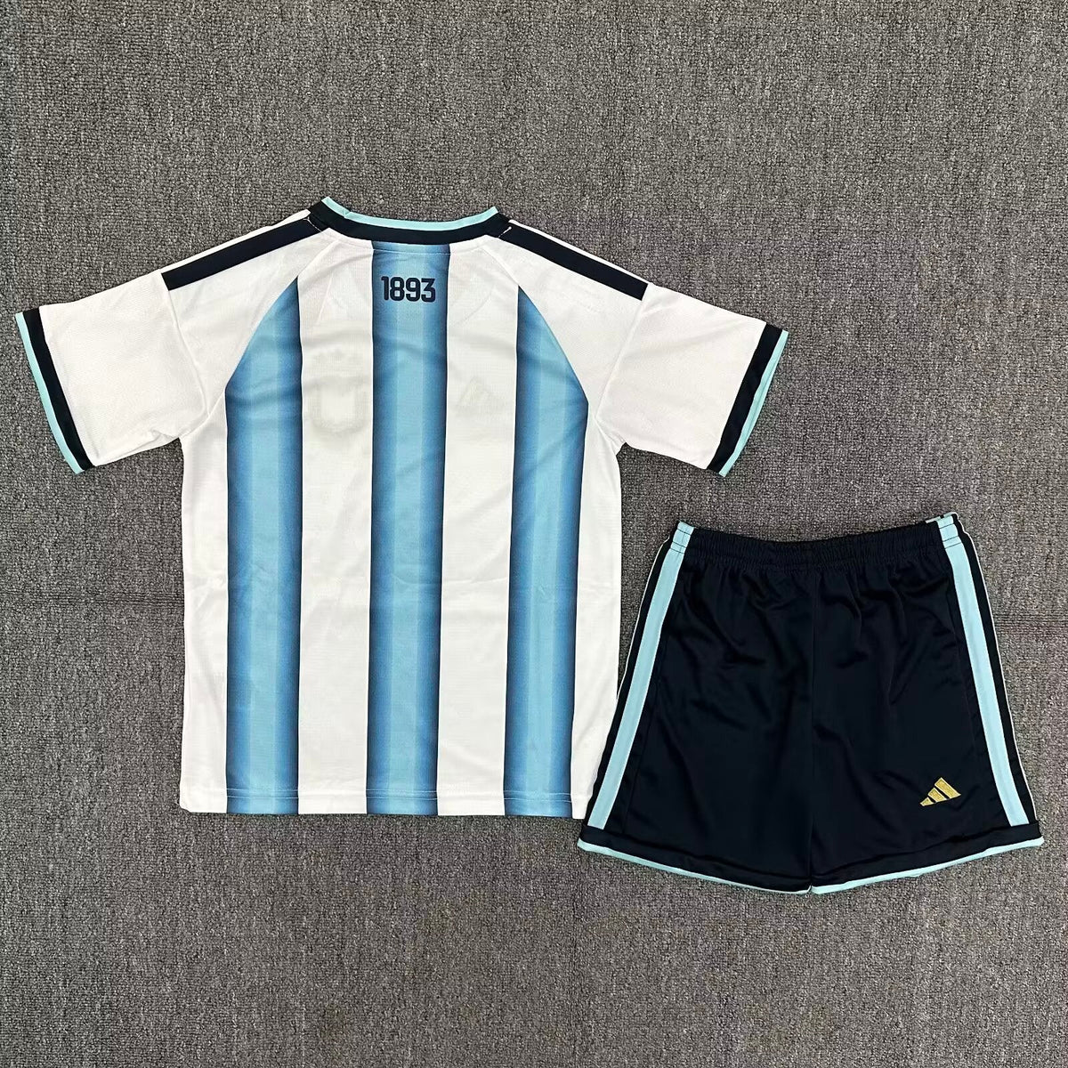 Argentina FIFA World Cup Home Jersey & Shorts Kit - Official Youth / Kids Football Set