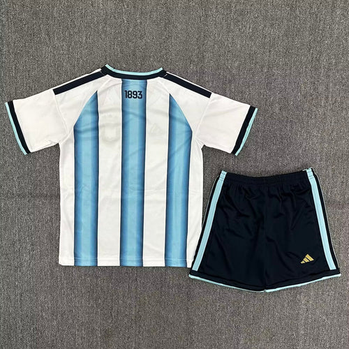 Argentina FIFA World Cup Home Jersey & Shorts Kit - Official Youth / Kids Football Set
