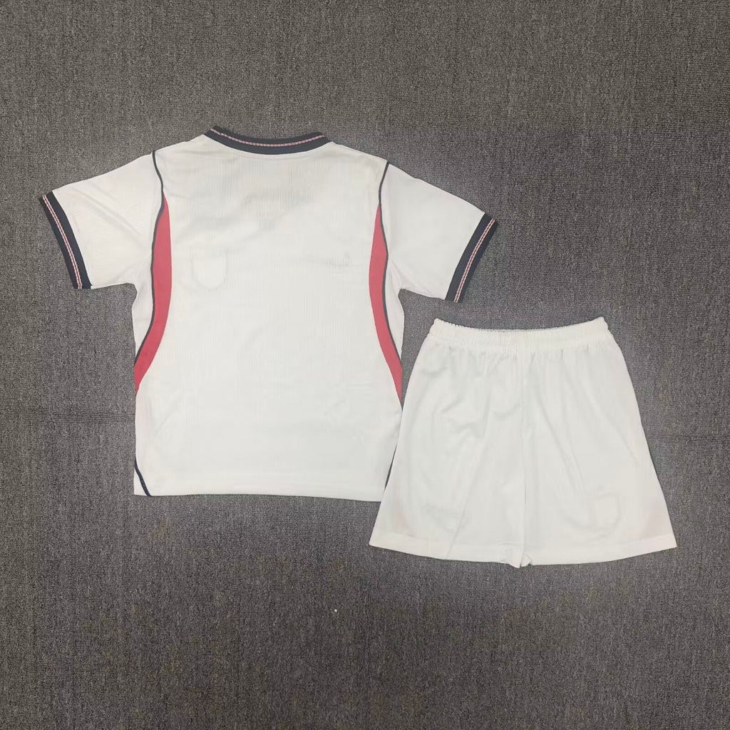 England FIFA World Cup 2026 Home Jersey & Shorts Kit - Official Youth / Kids Football Set