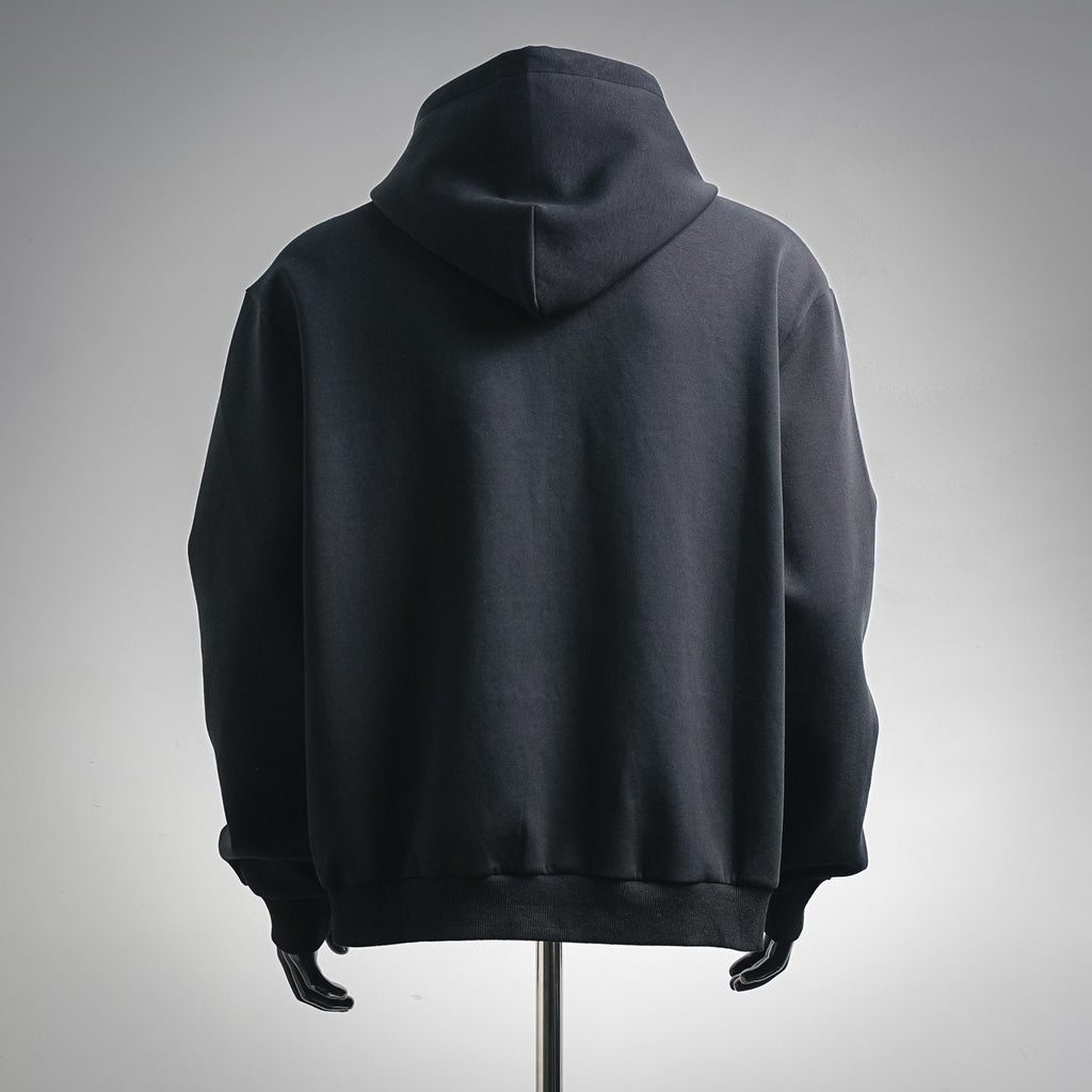 Louis Vuitton Pearl Drawstring Embossed Logo Zipped Hoodie