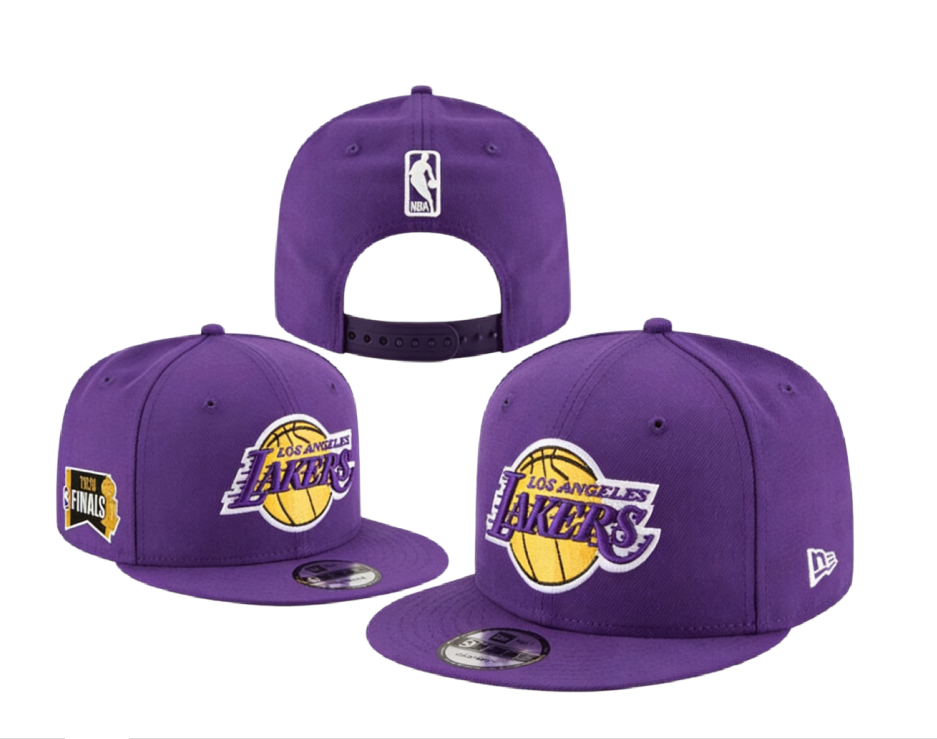 Los Angeles Lakers Embroidered Snapback Hat - Premium NBA Basketball Fan Cap