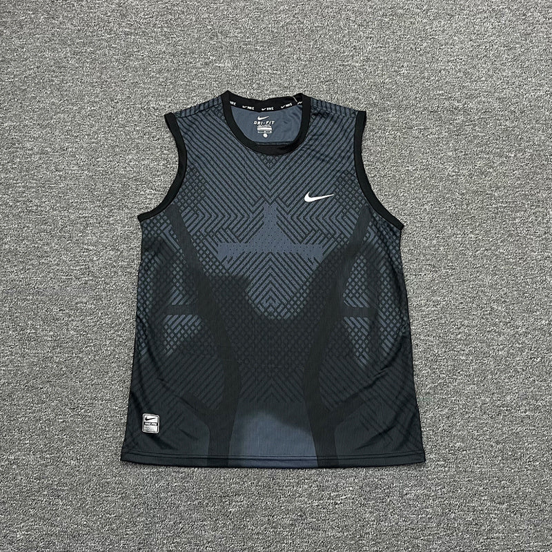 Nike Men's Dri-FIT Pro Graphic Sleeveless Training Tank Top – Athletic Workout Shirt