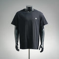 Valentino Metallic VLogo Patch Crewneck Cotton T-Shirt
