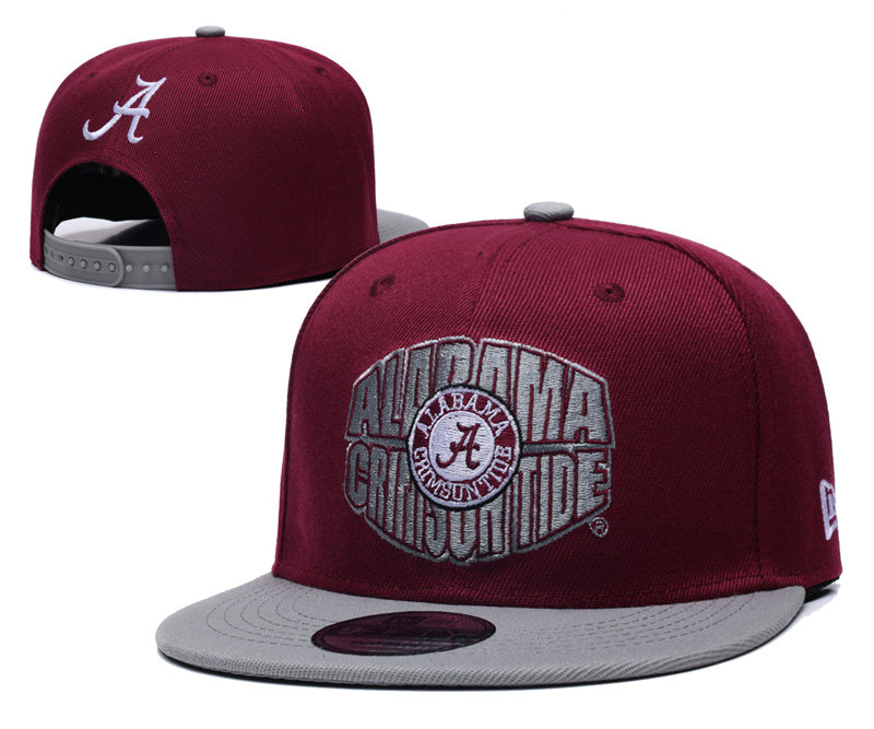 NCAA Vintage Team Snapback Cap – Script A & Big Al Elephant Mascot Embroidered Baseball Hat