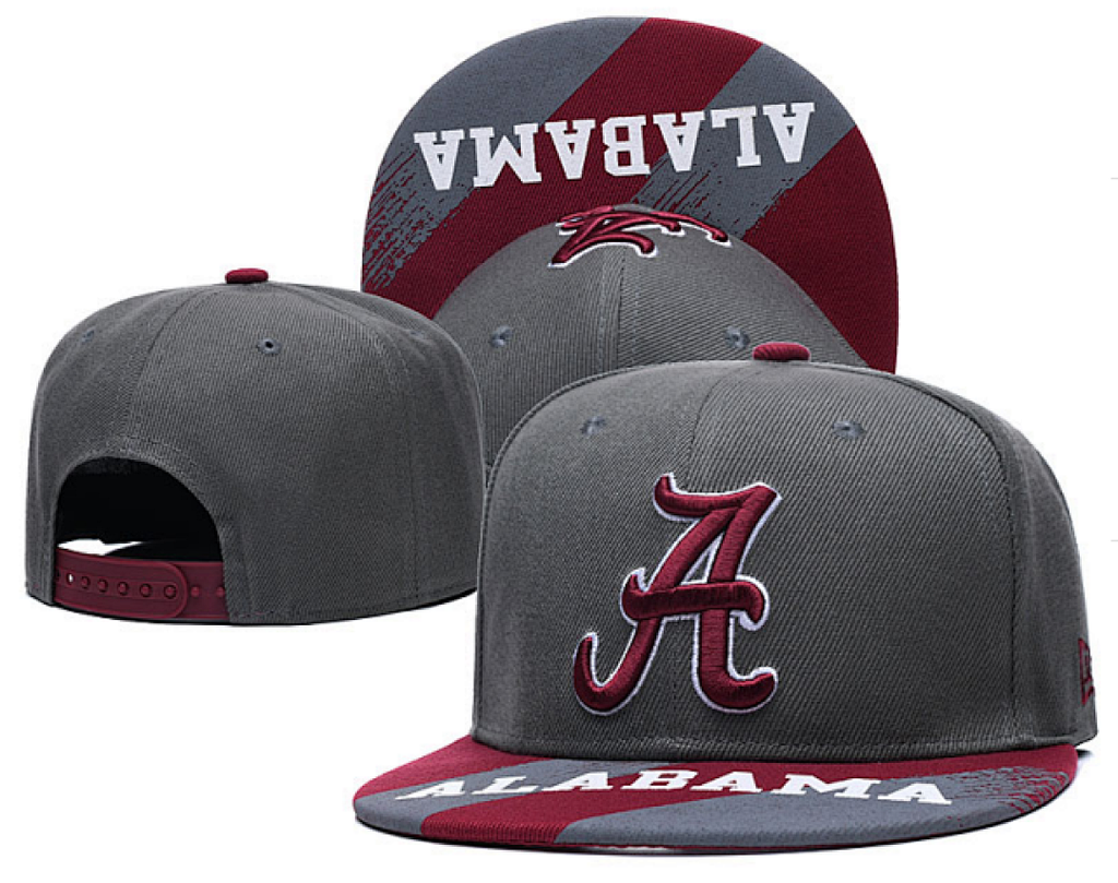 NCAA Vintage Team Snapback Cap – Script A & Big Al Elephant Mascot Embroidered Baseball Hat