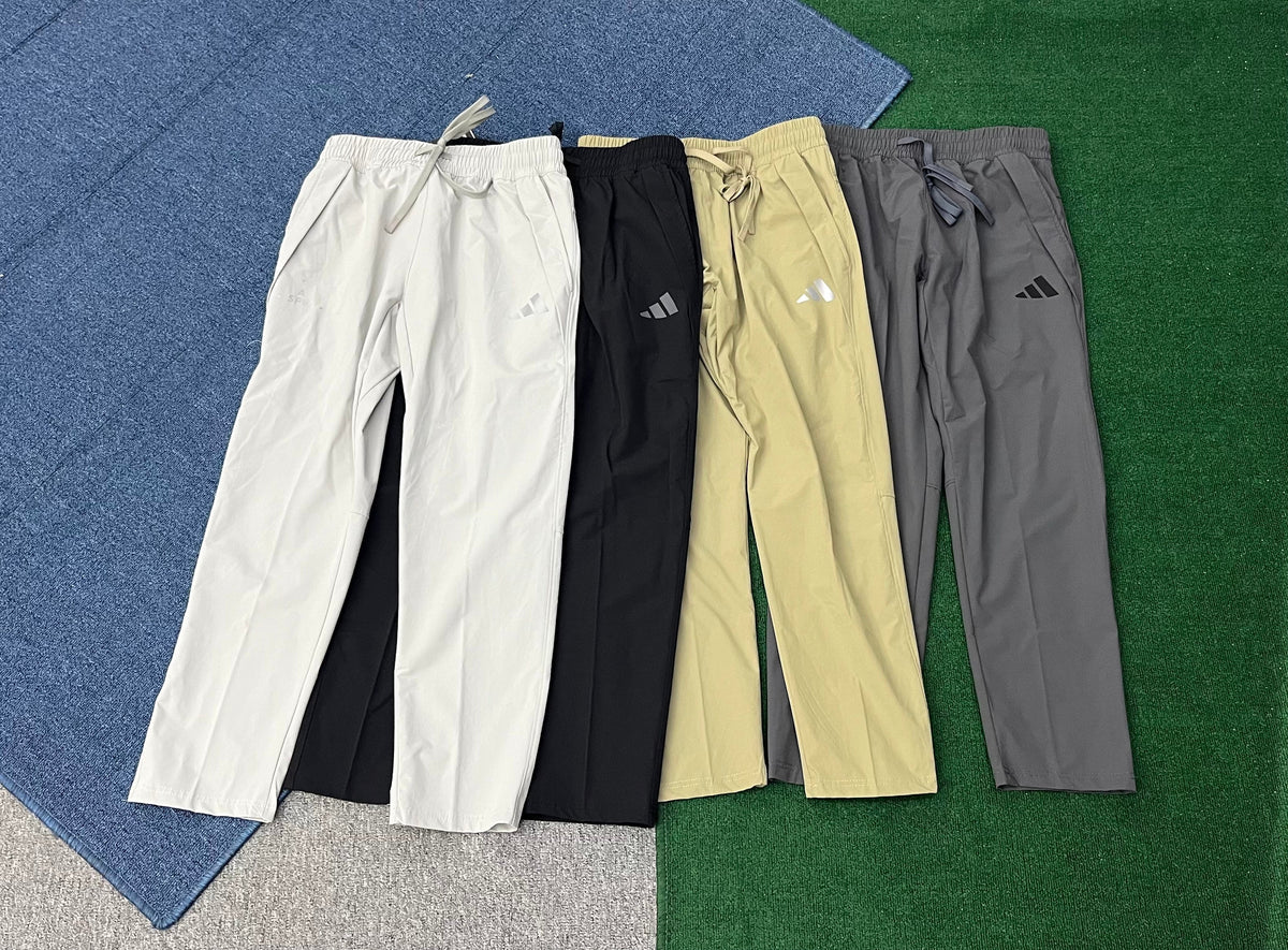 adidas Men's SPW Lightweight Woven Straight-Leg Pants – Breathable Athletic Track Trousers