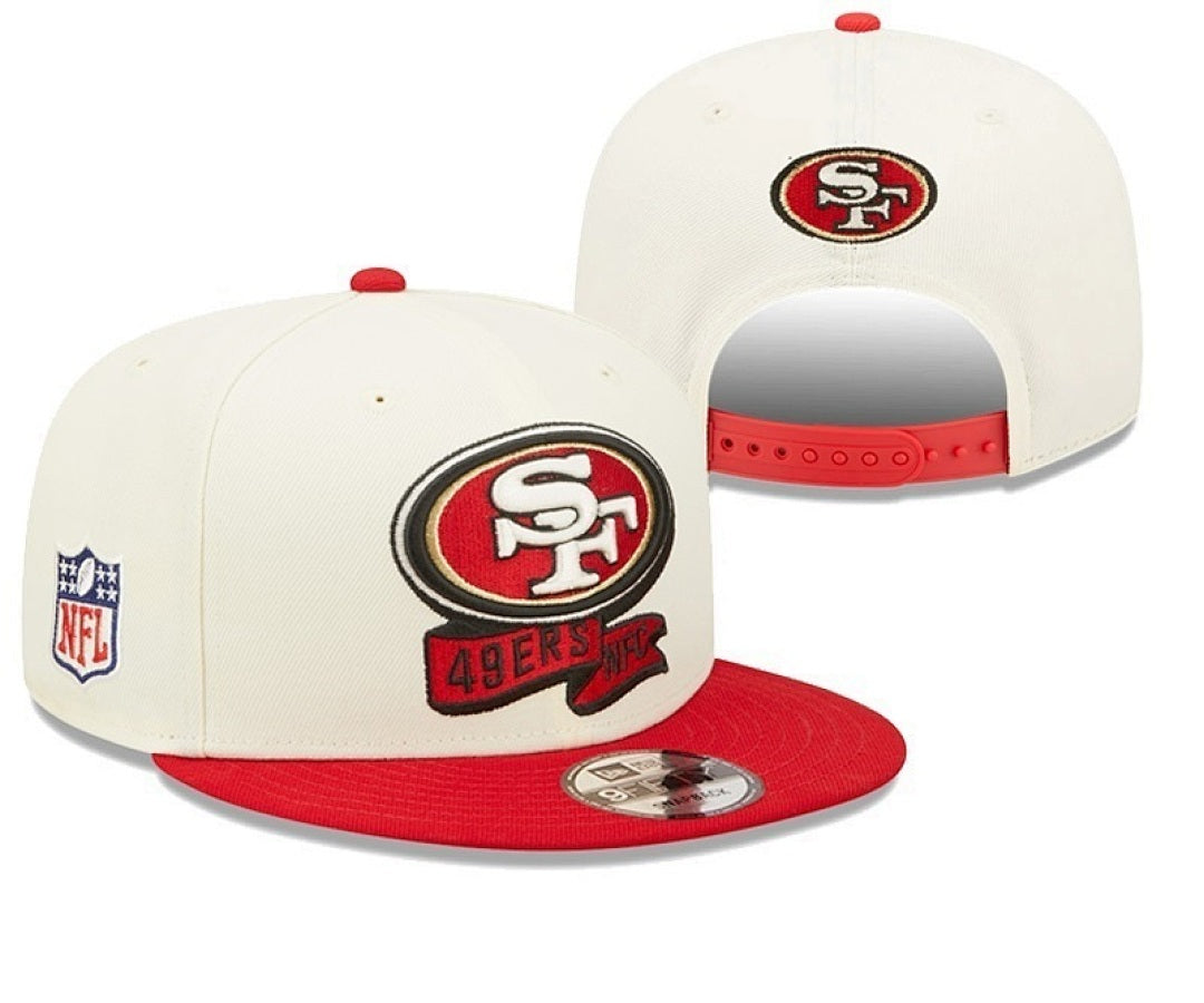 San Francisco 49ers Vintage Super Bowl & Pro Bowl Edition Snapback – SF Logo Flat Visor Hat