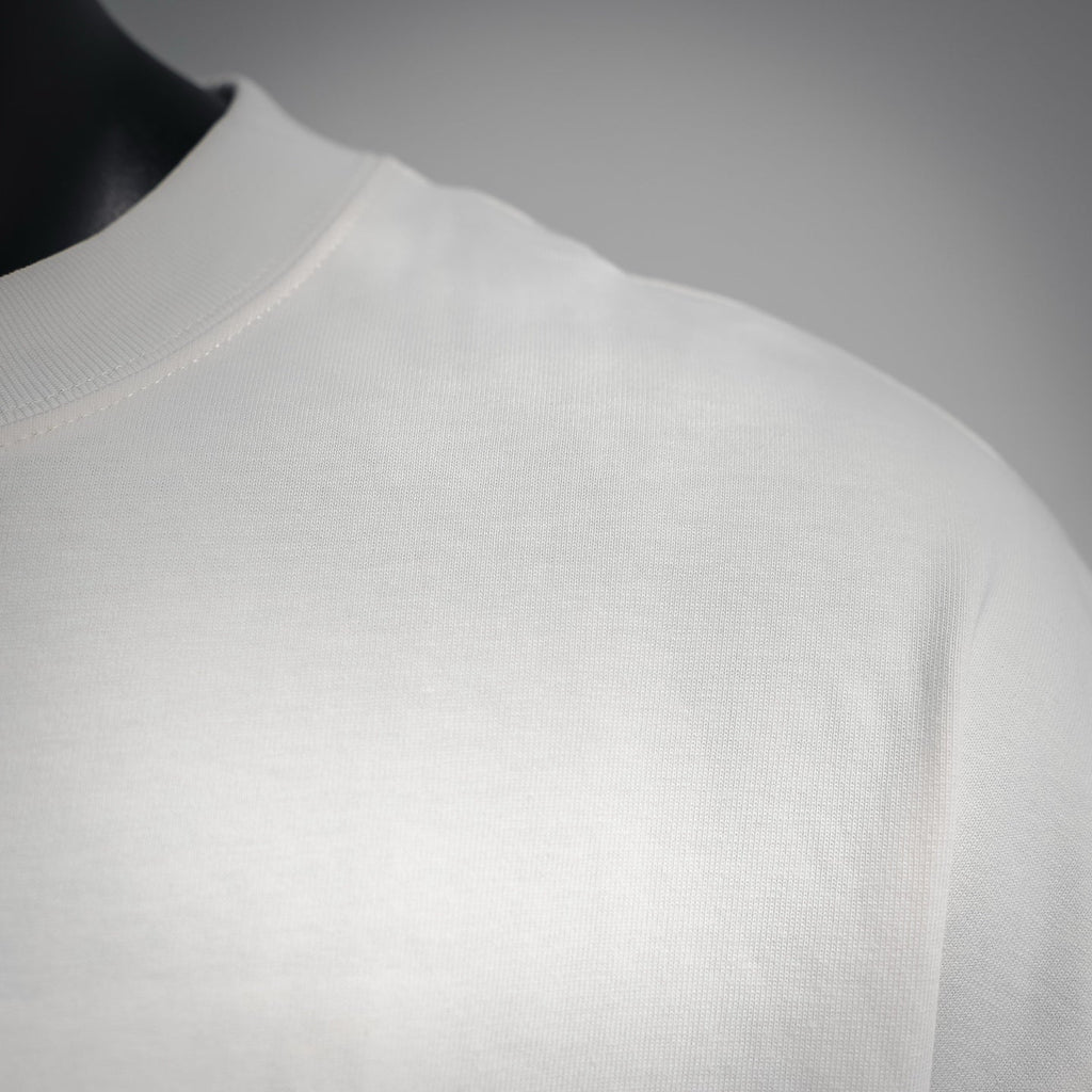 Fendi Embroidered FENDI ROMA Logo Cotton T-Shirt - White