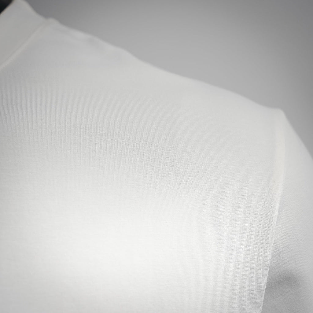 Emporio Armani Classic Eagle Logo Print Cotton T-Shirt - White