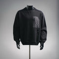 Louis Vuitton Monogram Zipped Pocket Crewneck Sweatshirt - Black