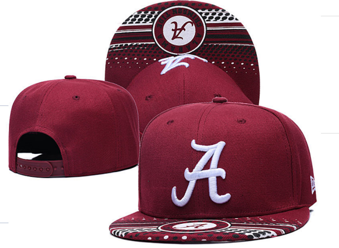 NCAA Vintage Team Snapback Cap – Script A & Big Al Elephant Mascot Embroidered Baseball Hat
