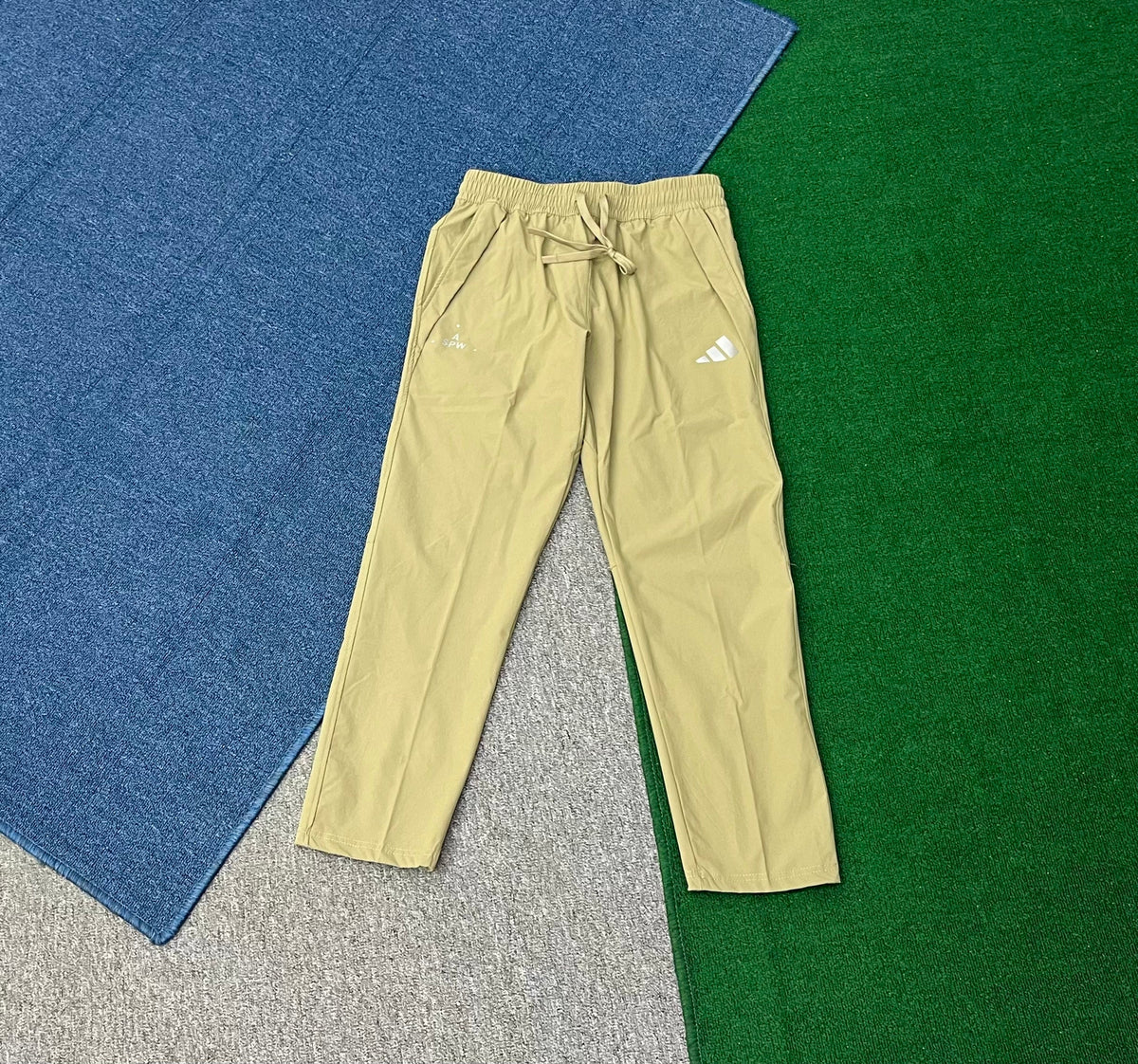 adidas Men's SPW Lightweight Woven Straight-Leg Pants – Breathable Athletic Track Trousers