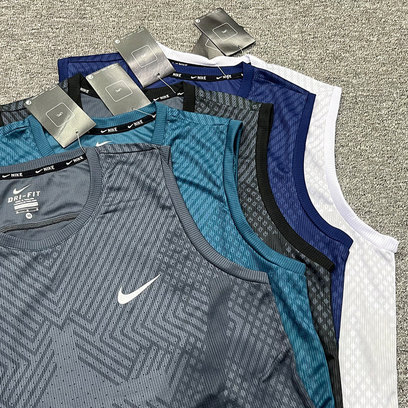 Nike Men's Dri-FIT Pro Graphic Sleeveless Training Tank Top – Athletic Workout Shirt