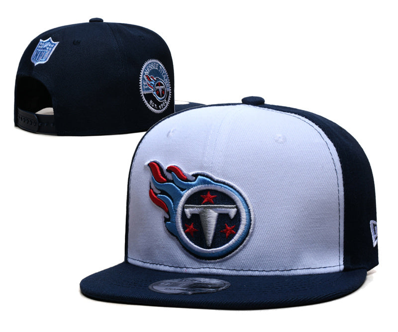 Tennessee Titans Navy & Blackout Snapback – Sword & Flame Logo Streetwear Cap