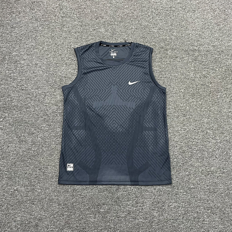 Nike Men's Dri-FIT Pro Graphic Sleeveless Training Tank Top – Athletic Workout Shirt