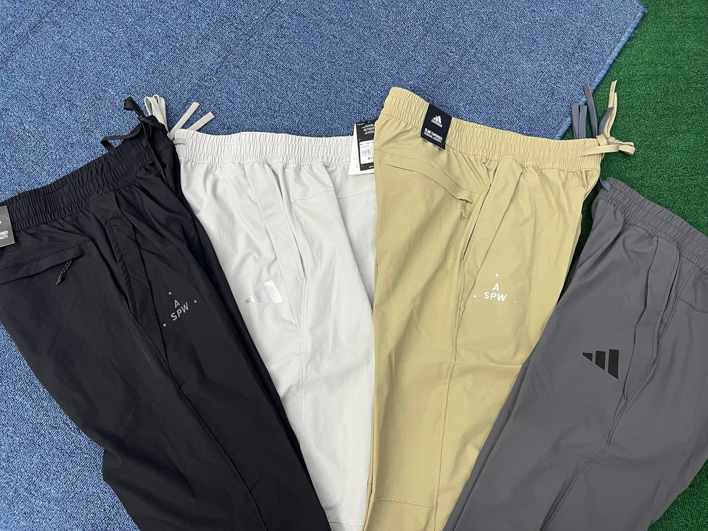 adidas Men's SPW Lightweight Woven Straight-Leg Pants – Breathable Athletic Track Trousers